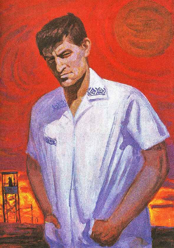 «В. Стус». 1990. Полотно, олія